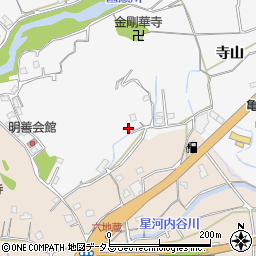 徳島県徳島市八万町寺山205周辺の地図