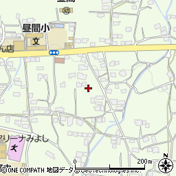 徳島県三好郡東みよし町昼間1571周辺の地図