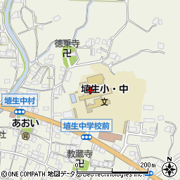 山口県山陽小野田市埴生285周辺の地図