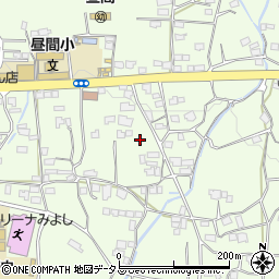 徳島県三好郡東みよし町昼間1572周辺の地図