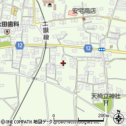 徳島県三好郡東みよし町昼間3153周辺の地図