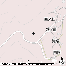 徳島県三好市池田町西山笹塚周辺の地図