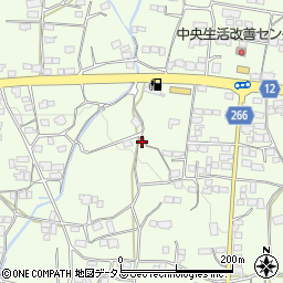 徳島県三好郡東みよし町昼間1244周辺の地図