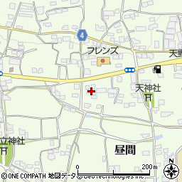 徳島県三好郡東みよし町昼間3493周辺の地図