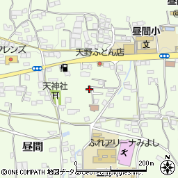 徳島県三好郡東みよし町昼間1773周辺の地図
