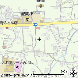 徳島県三好郡東みよし町昼間1604周辺の地図