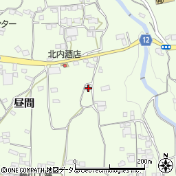 徳島県三好郡東みよし町昼間739周辺の地図