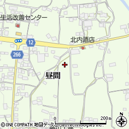 徳島県三好郡東みよし町昼間726周辺の地図