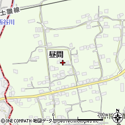 徳島県三好郡東みよし町昼間3858周辺の地図