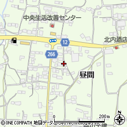 徳島県三好郡東みよし町昼間939周辺の地図