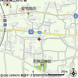 徳島県三好郡東みよし町昼間3232周辺の地図