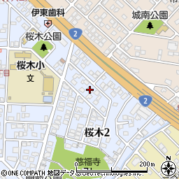 グレイス桜坂周辺の地図