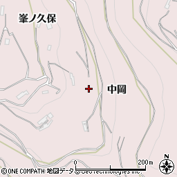 徳島県三好市池田町西山峯ノ久保2966周辺の地図
