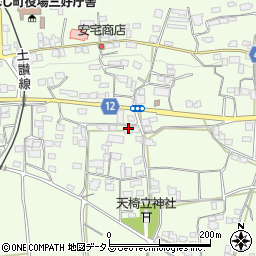 徳島県三好郡東みよし町昼間3233周辺の地図