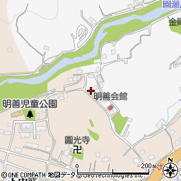 徳島県徳島市八万町寺山170周辺の地図