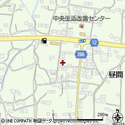 徳島県三好郡東みよし町昼間930周辺の地図