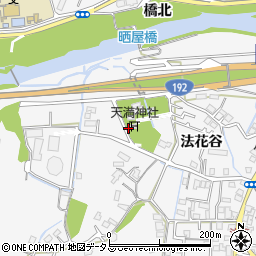 徳島県徳島市八万町法花谷98周辺の地図