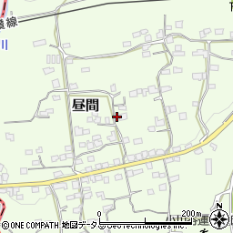 徳島県三好郡東みよし町昼間2901周辺の地図