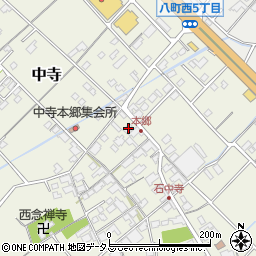 愛媛県今治市中寺659周辺の地図