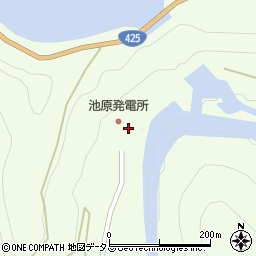 電源開発株式会社　北山川電力所総務Ｇ周辺の地図