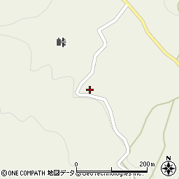 徳島県吉野川市美郷峠291-1周辺の地図