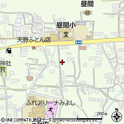 徳島県三好郡東みよし町昼間1654周辺の地図