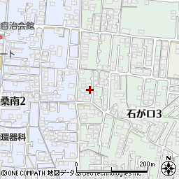 山口県防府市石が口3丁目4周辺の地図