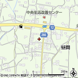 徳島県三好郡東みよし町昼間929周辺の地図