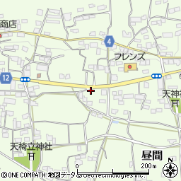 徳島県三好郡東みよし町昼間3363周辺の地図