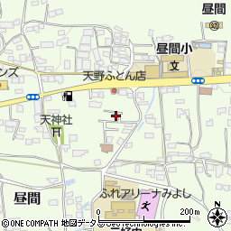 徳島県三好郡東みよし町昼間1768周辺の地図