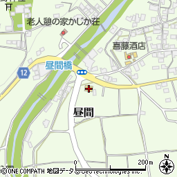 徳島県三好郡東みよし町昼間2517周辺の地図