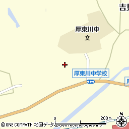 山口県宇部市吉見（岡村）周辺の地図