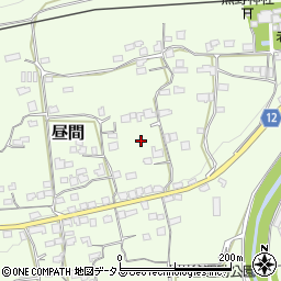 徳島県三好郡東みよし町昼間2892周辺の地図