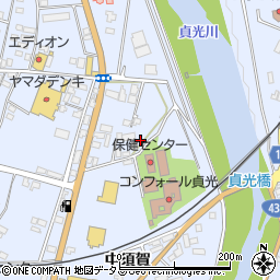 徳島県美馬郡つるぎ町貞光中須賀14周辺の地図