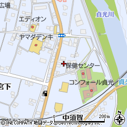 徳島県美馬郡つるぎ町貞光中須賀18周辺の地図