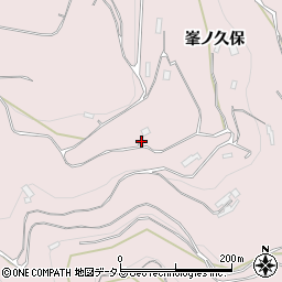 徳島県三好市池田町西山峯ノ久保2926-2周辺の地図