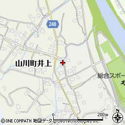 徳島県吉野川市山川町奥川田276周辺の地図