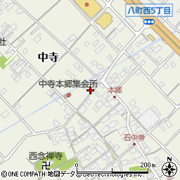 愛媛県今治市中寺910周辺の地図
