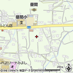 徳島県三好郡東みよし町昼間1569周辺の地図