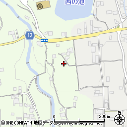 徳島県三好郡東みよし町昼間154周辺の地図