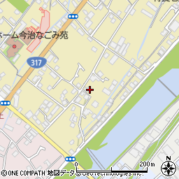 愛媛県今治市別名97-2周辺の地図
