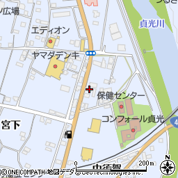 徳島県美馬郡つるぎ町貞光中須賀18-8周辺の地図