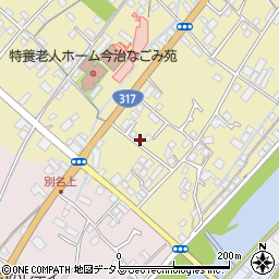 愛媛県今治市別名222周辺の地図