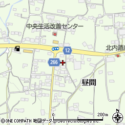 徳島県三好郡東みよし町昼間938周辺の地図
