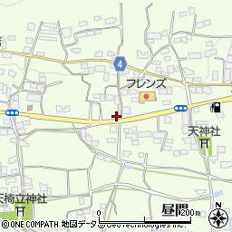 徳島県三好郡東みよし町昼間3355周辺の地図