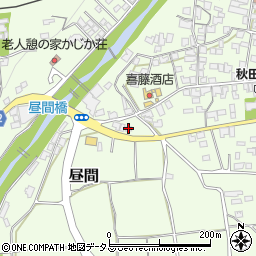 徳島県三好郡東みよし町昼間2432周辺の地図
