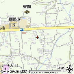 徳島県三好郡東みよし町昼間1560周辺の地図