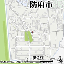 山口県防府市伊佐江223周辺の地図