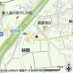 徳島県三好郡東みよし町昼間2440周辺の地図