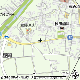 徳島県三好郡東みよし町昼間3055周辺の地図